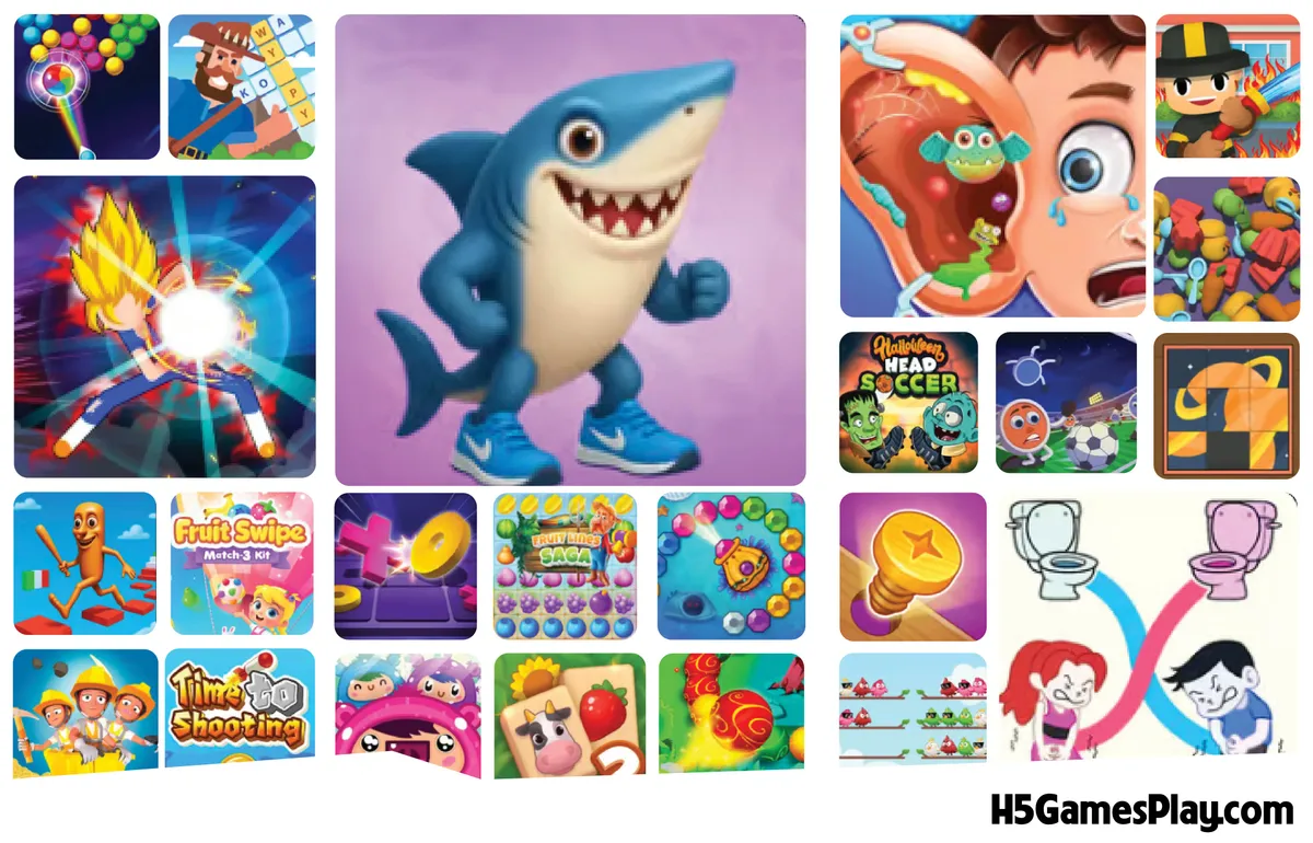 Free Online H5 Games - Play Instantly at H5 Games Play!